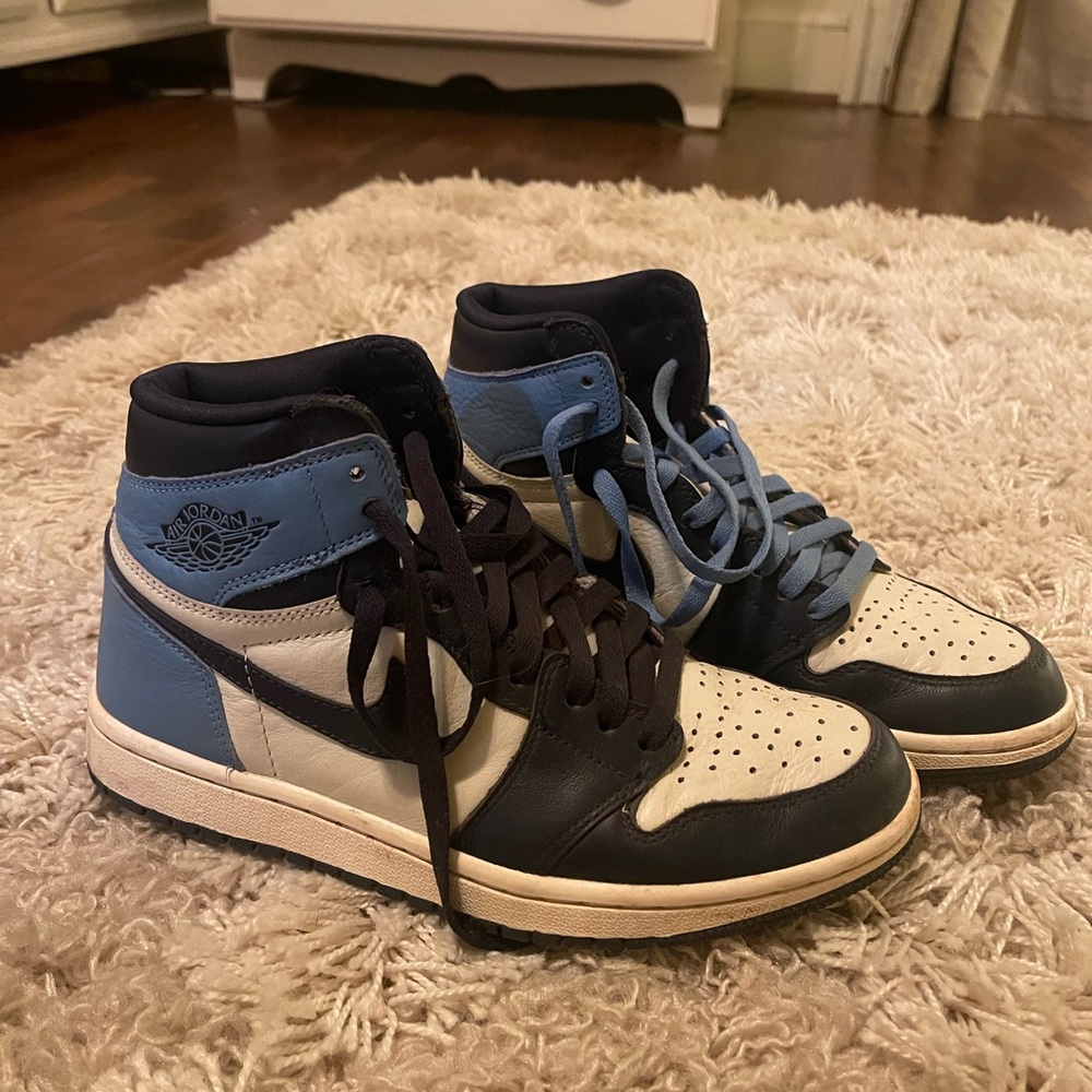 Jordan 1 Obsidian UNC reps